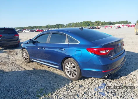 2015 Hyundai Sonata Sport из США, поврежденный, VIN 5NPE34AF7FH084837